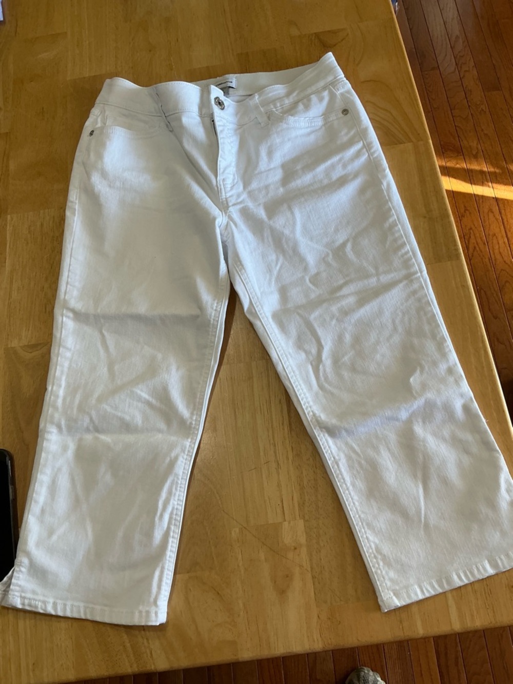 Liz Claiborne White Straight womens Jeans
